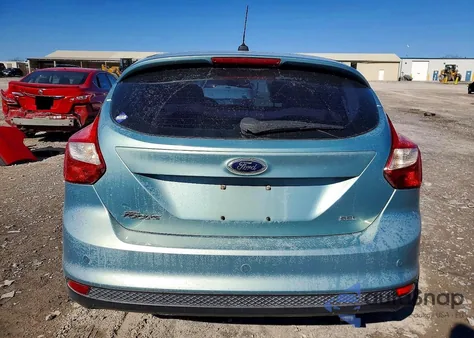 2012 Ford Focus Sel z USA, uszkodzony, nr VIN 1FAHP3M26CL353024